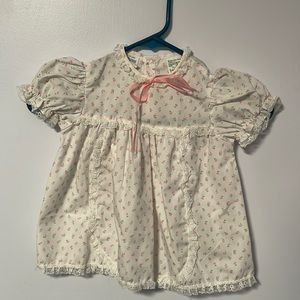 Vintage JCPenney Toddler Dress Top 1 1/2